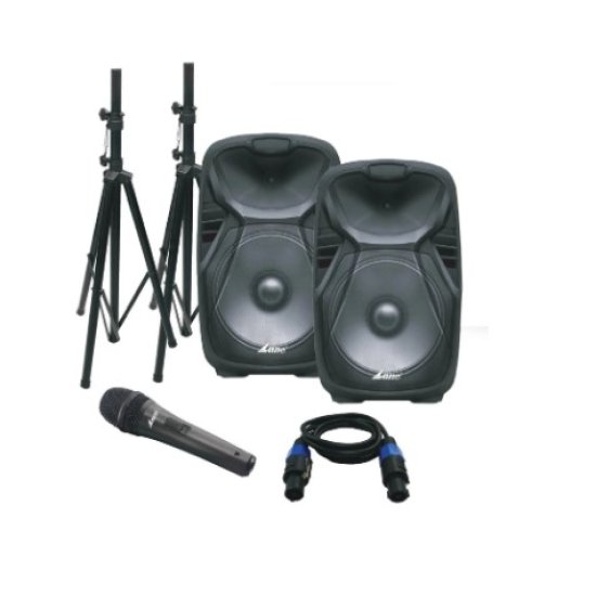 Lane partybox 15 dj kit 616a 2 * active